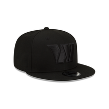 Load image into Gallery viewer, Washington Commanders New Era 9Fifty 950 Double Black Snapback Cap