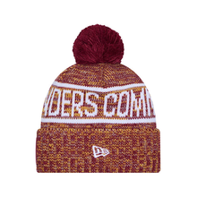 Load image into Gallery viewer, Washington Commanders Pom Sport Knit New Era Sideline Beanie