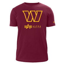 Load image into Gallery viewer, Washington Commanders New Era Team Colors T-Shirt by Alpha