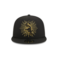 Load image into Gallery viewer, Chicago White Sox 9FIFTY 950 Metallic Black with Gold New Era Snapback Hat