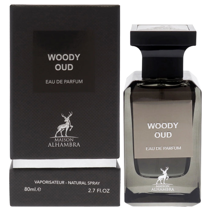 Woody Oud by Maison Alhambra Unisex - 2.7 oz EDP Spray