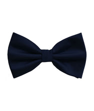 Load image into Gallery viewer, Solid Color Bow Tie &amp; Pocket Square Hanky in 69 Colors # BT100