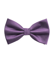 Load image into Gallery viewer, Solid Color Bow Tie &amp; Pocket Square Hanky in 69 Colors # BT100