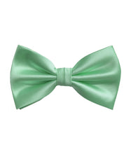 Load image into Gallery viewer, Solid Color Bow Tie &amp; Pocket Square Hanky in 69 Colors # BT100