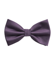 Load image into Gallery viewer, Solid Color Bow Tie &amp; Pocket Square Hanky in 69 Colors # BT100