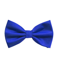 Load image into Gallery viewer, Solid Color Bow Tie &amp; Pocket Square Hanky in 69 Colors # BT100