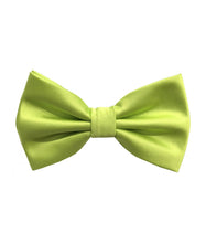 Load image into Gallery viewer, Solid Color Bow Tie &amp; Pocket Square Hanky in 69 Colors # BT100
