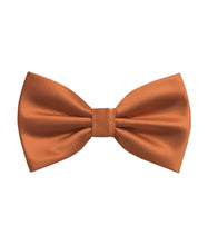 Load image into Gallery viewer, Solid Color Bow Tie &amp; Pocket Square Hanky in 69 Colors # BT100