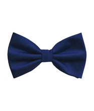 Load image into Gallery viewer, Solid Color Bow Tie &amp; Pocket Square Hanky in 69 Colors # BT100
