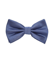 Load image into Gallery viewer, Solid Color Bow Tie &amp; Pocket Square Hanky in 69 Colors # BT100