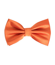Load image into Gallery viewer, Solid Color Bow Tie &amp; Pocket Square Hanky in 69 Colors # BT100