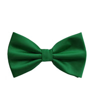 Load image into Gallery viewer, Solid Color Bow Tie &amp; Pocket Square Hanky in 69 Colors # BT100