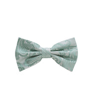 Load image into Gallery viewer, Paisley Design Bow Tie &amp; Pocket Square Hanky in 45 Colors # BT600