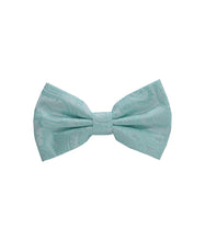 Load image into Gallery viewer, Paisley Design Bow Tie &amp; Pocket Square Hanky in 45 Colors # BT600