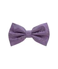 Load image into Gallery viewer, Paisley Design Bow Tie &amp; Pocket Square Hanky in 45 Colors # BT600