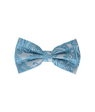 Load image into Gallery viewer, Paisley Design Bow Tie &amp; Pocket Square Hanky in 45 Colors # BT600