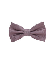 Load image into Gallery viewer, Paisley Design Bow Tie &amp; Pocket Square Hanky in 45 Colors # BT600