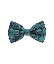 Load image into Gallery viewer, Paisley Design Bow Tie &amp; Pocket Square Hanky in 45 Colors # BT600