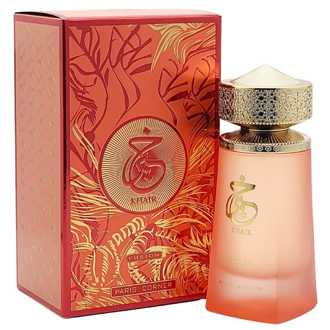 Khair Fusion by Paris Corner EDP Eau de Parfum 3.4 Fl.Oz Spray Unisex