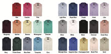 Load image into Gallery viewer, Men's Slim Fit Dress Shirt by Marquis in 30 Colors