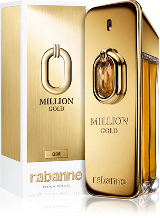Paco Rabanne Million Gold Elixir 3.4 Parfum Intense FL.OZ/100 ML Men