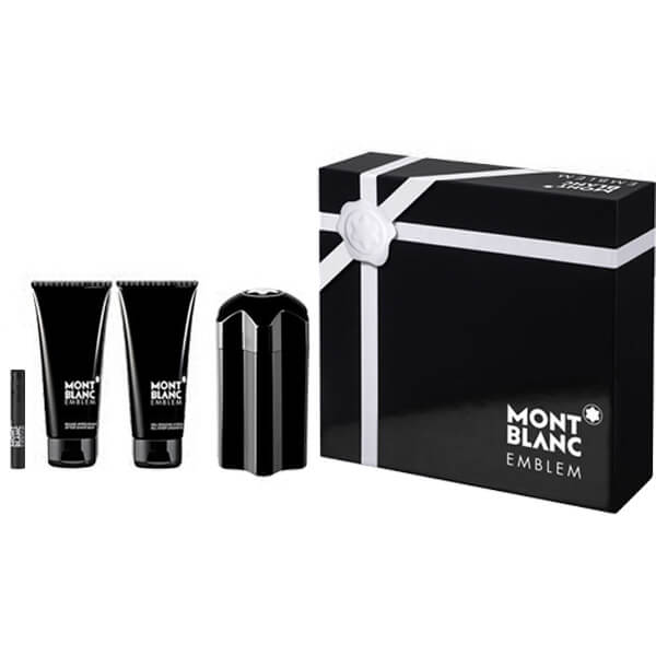 Mont Blanc Emblem EDT Pour Homme 4 Pc Gift Set