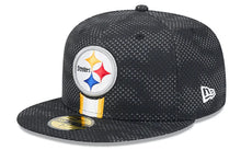 Load image into Gallery viewer, Pittsburgh Steelers New Era Sideline 59Fifty Fitted Cap