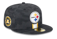 Load image into Gallery viewer, Pittsburgh Steelers New Era Sideline 59Fifty Fitted Cap