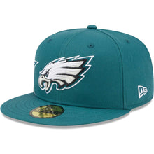 Load image into Gallery viewer, Philadelphia Eagles 59Fifty 5950 New Era Arch Fitted Hat