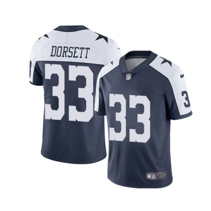 Dallas Cowboys Legend Tony Dorsett #33 Nike Alternate Navy White Jersey
