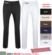 Slim Fit Super Stretch Dress Pants by Vinci in 6 Colors   # OSDX