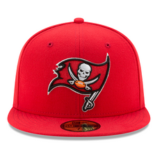 Load image into Gallery viewer, Tampa Bay Buccaneers 59Fifty New Era 5950 Red Fitted Cap