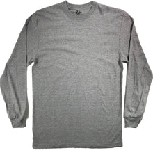 Load image into Gallery viewer, Plain Crew Neck Long Sleeve Tee Shirt # TLS001
