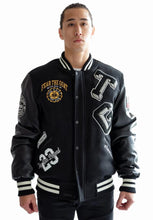 Load image into Gallery viewer, Top Gun FEAR THE GOAT Greatest Of All Time Varsity Jacket