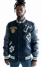 Load image into Gallery viewer, Top Gun FEAR THE GOAT Greatest Of All Time Varsity Jacket