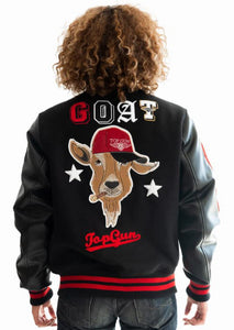 Top Gun GOAT Greatest Of All Time Varsity Jacket