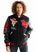 Load image into Gallery viewer, Top Gun GOAT Greatest Of All Time Varsity Jacket