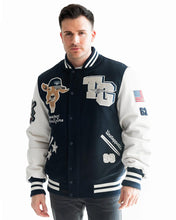 Load image into Gallery viewer, Top Gun GOAT Greatest Of All Time Varsity Jacket