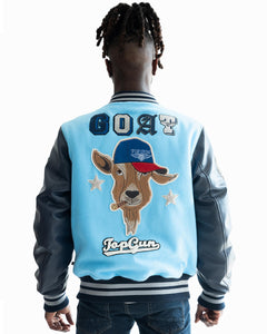 Top Gun GOAT Greatest Of All Time Varsity Jacket