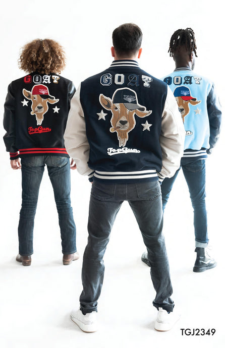 Top Gun GOAT Greatest Of All Time Varsity Jacket