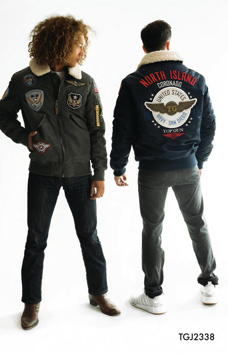 Top Gun North Island Cornado Bomber Flight Jacket