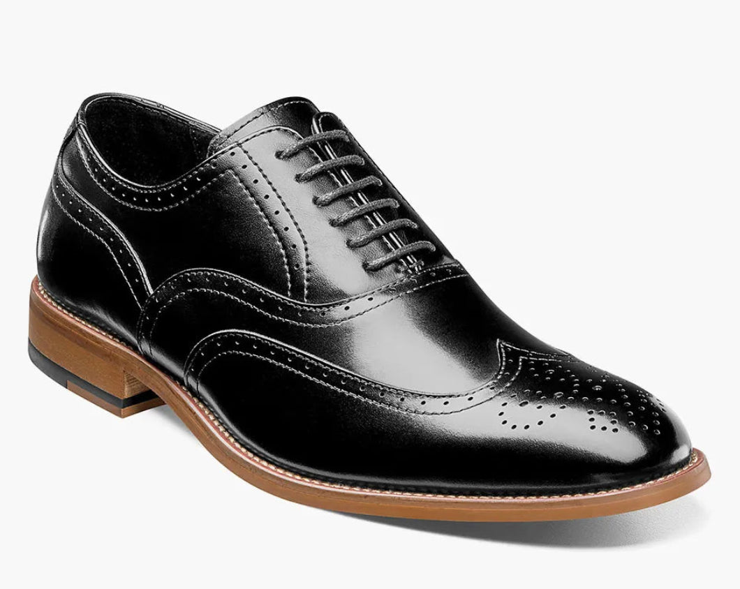 Stacy Adams White Wing tip Oxford 25720-111.jpg main image 3