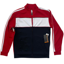Load image into Gallery viewer, Red, White, and Black Track Suit