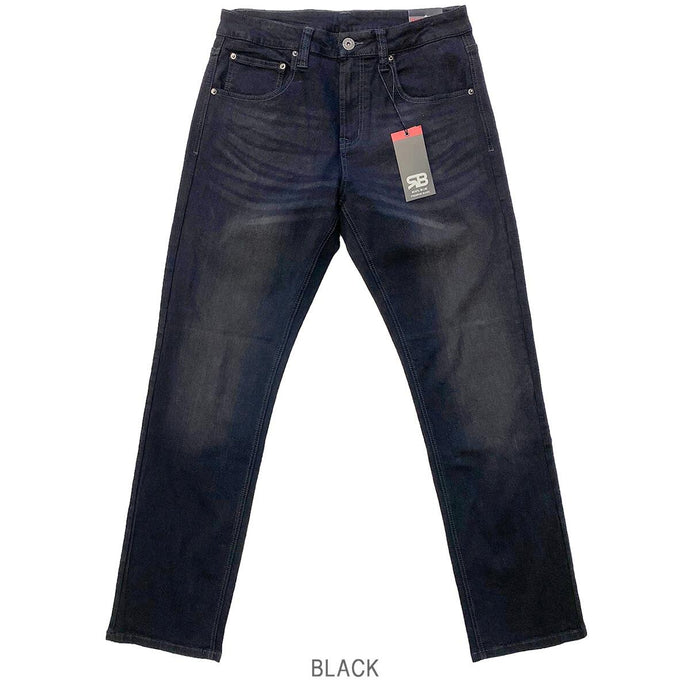 Stretch Relaxed-Straight Fit Denim