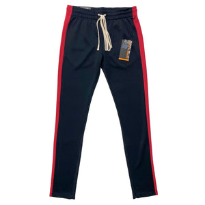 Navy and Red Track Suit