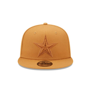 Dallas Cowboys New Era 9Fifty Light Bronze Snapback Hat