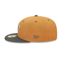 Load image into Gallery viewer, Dallas Cowboys New Era 59Fifty Light Bronze Steel Clouds Hat