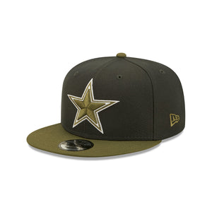 Dallas Cowboys New Era 9Fifty Steel Clouds Olive Snapback Hat