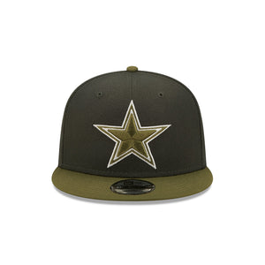 Dallas Cowboys New Era 9Fifty Steel Clouds Olive Snapback Hat