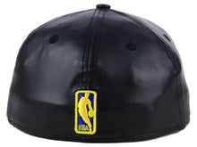 Load image into Gallery viewer, Golden State Warriors New Era 59Fifty Fitted PU Faux Leather Cap